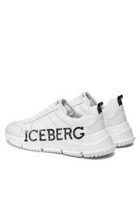 Iceberg Sneakersy Gregor IU1631 Biały. Kolor: biały. Materiał: skóra #5