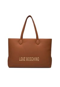Love Moschino - Torebka LOVE MOSCHINO. Kolor: brązowy