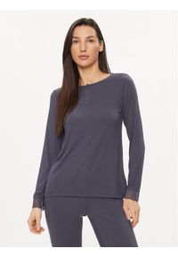 Femilet by Chantelle Koszulka piżamowa Laurel FNAEJ0 Granatowy Regular Fit. Kolor: niebieski. Materiał: wiskoza #1