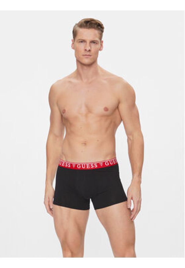 Guess Komplet 3 par bokserek U97G01 KCD31 Kolorowy. Materiał: bawełna. Wzór: kolorowy