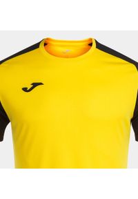 Koszulka do piłki nożnej dla chłopców Joma Academy IV. Kolor: czarny, wielokolorowy, żółty. Sport: piłka nożna