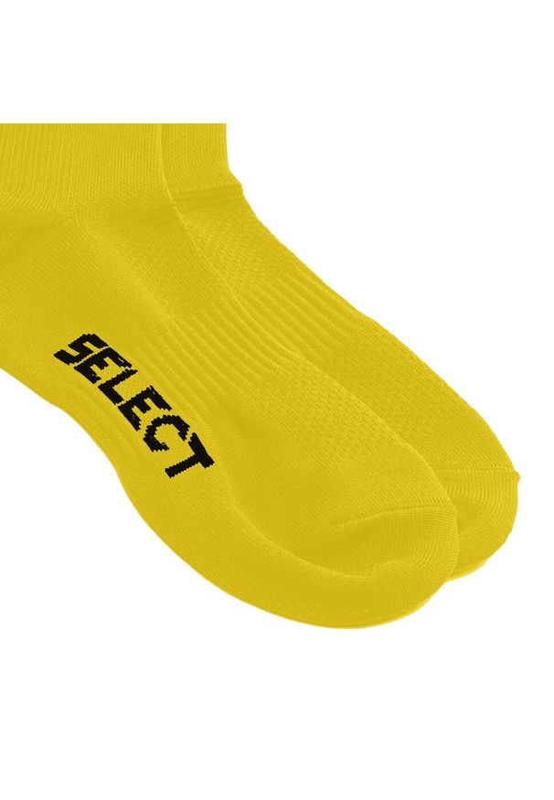SELECT - Skarpety Piłkarskie V22 Dla Dzieci/Kids Club. Kolor: żółty