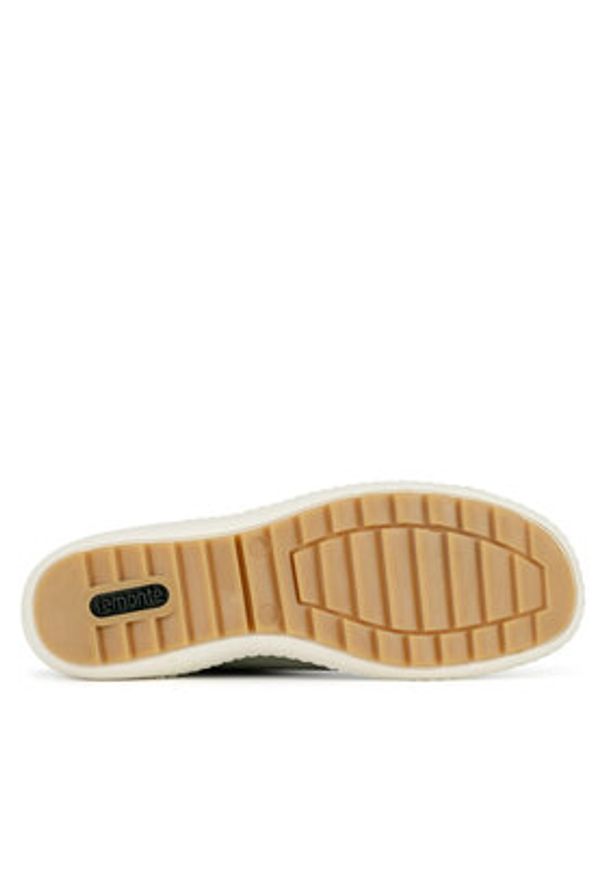 Remonte Półbuty R1432-52 Zielony. Kolor: zielony. Materiał: skóra