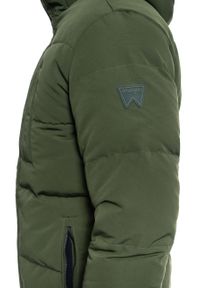 Wrangler - KURTKA ZIMOWA WRANGLER THE BODYGUARD RIFLE GREEN W4C8WWG13. Sezon: zima #7