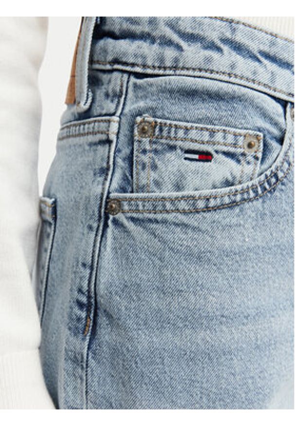 Tommy Jeans Jeansy Sophie DW0DW23582 Niebieski jasny Straight Fit. Kolor: niebieski