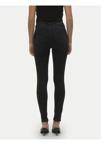 Vero Moda Jeansy Flash 10298722 Czarny Skinny Fit. Kolor: czarny #6