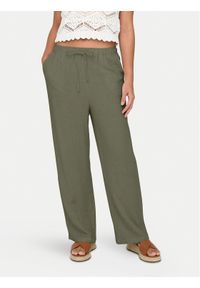 only - ONLY Spodnie materiałowe Siesta 15322263 Zielony Straight Fit. Kolor: zielony. Materiał: wiskoza #1