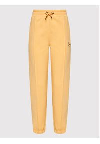 Karl Kani Spodnie dresowe Small Signature 6103026 Pomarańczowy Regular Fit. Kolor: pomarańczowy. Materiał: dresówka, bawełna
