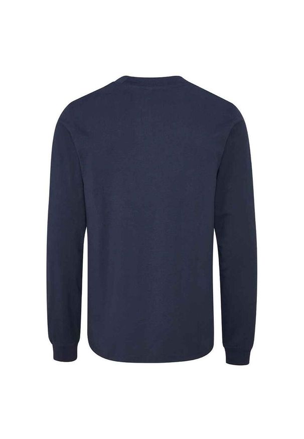 MANTIS - Koszulka Z Długim Rękawem Dla Dorosłych Unisex Essential Heavyweight. Kolor: niebieski. Długość rękawa: długi rękaw. Długość: długie. Sport: turystyka piesza