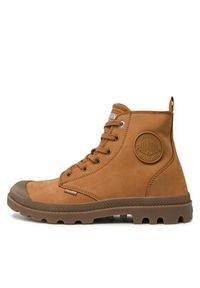 Palladium Trapery Pampa Hi Zip 06440-237-M Brązowy. Kolor: brązowy. Materiał: nubuk, skóra