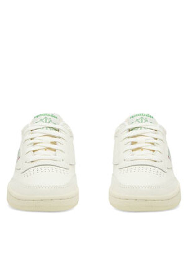 Reebok Sneakersy Club C 85 Vintage 100007797 Écru. Materiał: skóra. Model: Reebok Club
