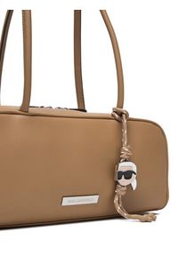 Karl Lagerfeld - KARL LAGERFELD Torebka B1W30005 Brązowy. Kolor: brązowy. Materiał: skórzane #5