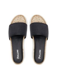Pollini Espadryle SA28295G0MTN100A Czarny. Kolor: czarny #3