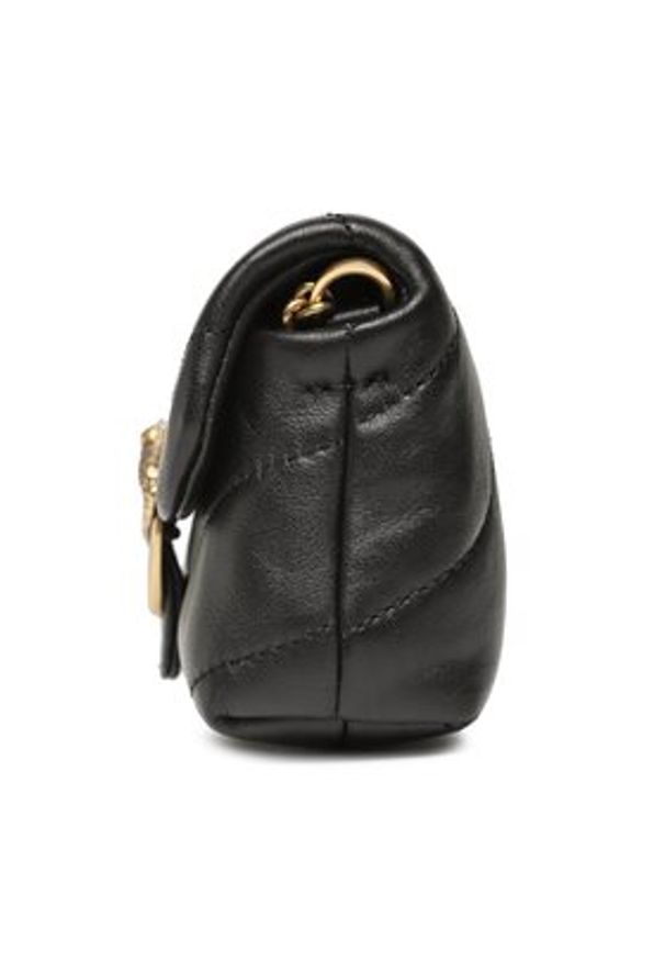 Pinko Torebka Love Micro Puff C PE 23 PCPL 100041 A0F2 Czarny. Kolor: czarny. Materiał: skórzane