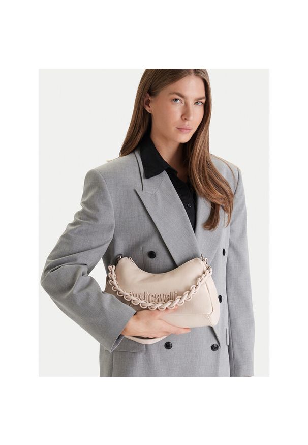 Torebka Just Cavalli. Kolor: beżowy
