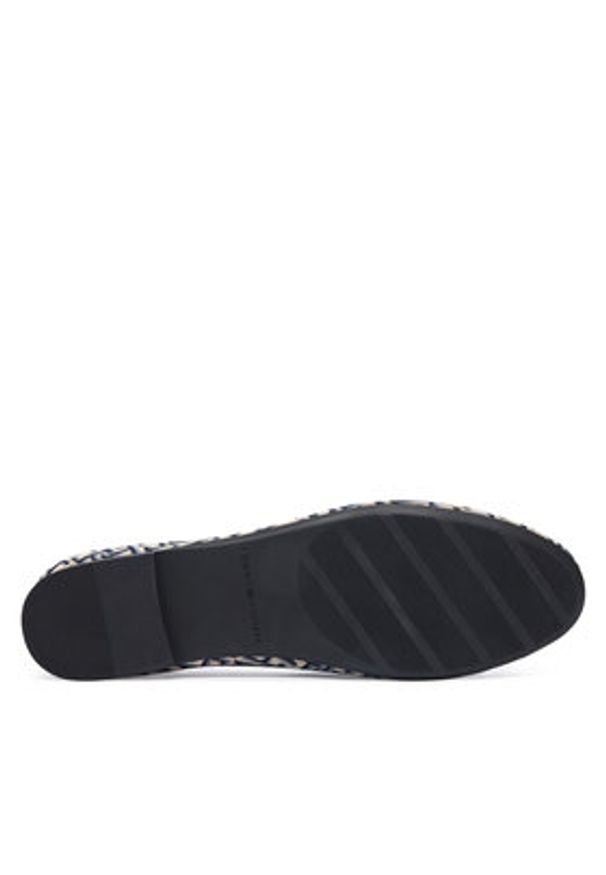 TOMMY HILFIGER - Tommy Hilfiger Baleriny Th Charm Jacquard Ballerina FW0FW09504 Kolorowy. Materiał: materiał. Wzór: kolorowy