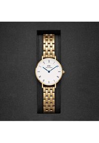 Daniel Wellington Zegarek Petite Roman Numerals 5-Link DW00100682 Złoty. Kolor: złoty #3