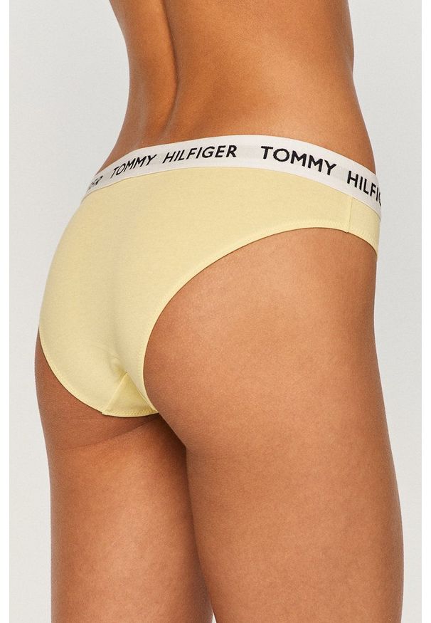 TOMMY HILFIGER - Tommy Hilfiger - Figi UW0UW02193. Kolor: żółty
