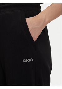 DKNY Sport Spodnie dresowe DP5P3632 Czarny Relaxed Fit. Kolor: czarny. Materiał: dresówka #5