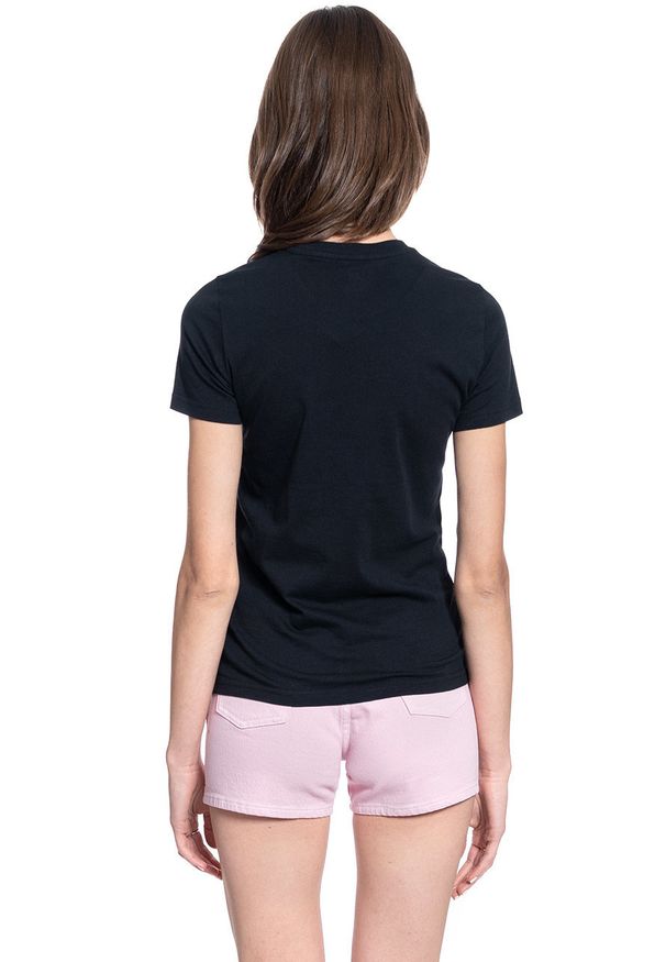 Lee - DAMSKI T-SHIRT LEE ESSENTIAL SLIM TEE BLACK L41HEP01 112108959