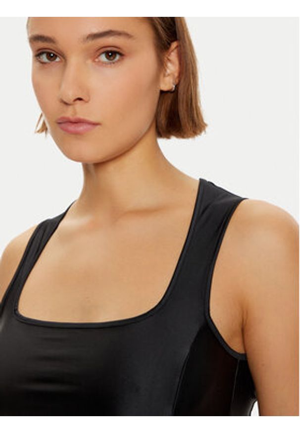 Liu Jo Sport Biustonosz top TF4191 J4726 Czarny Regular Fit. Kolor: czarny. Materiał: syntetyk