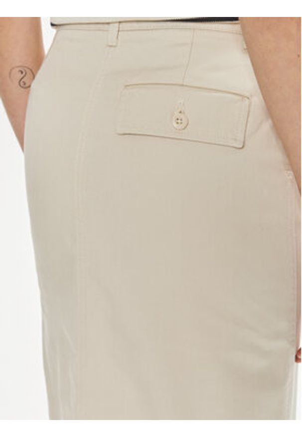 JJXX Spódnica maxi Maddy 12253013 Écru Regular Fit. Materiał: bawełna