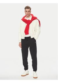 Tommy Jeans Spodnie dresowe Badge DM0DM20276 Czarny Regular Fit. Kolor: czarny. Materiał: bawełna #8
