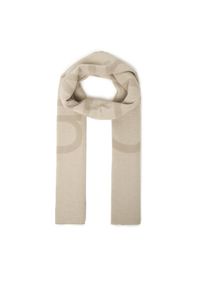 Calvin Klein Szalik LV04D8030G Beżowy. Kolor: beżowy. Materiał: wełna #1