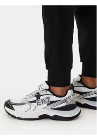 EA7 Emporio Armani Spodnie dresowe 7W000538 AF15831 Czarny Regular Fit. Kolor: czarny. Materiał: bawełna #3