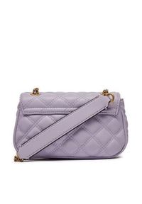 Guess Torebka Giully (QA) Mini-Bags HWQA87 48780 Fioletowy. Kolor: fioletowy. Materiał: skórzane