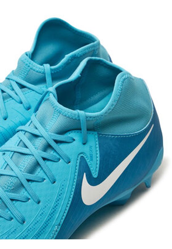 Nike Buty do piłki nożnej Phantom Luna II Academy FG/MG FD6725 400 Niebieski. Kolor: niebieski. Materiał: skóra