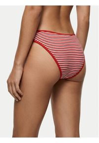 Seafolly Dół od bikini Clubhouse 40753-281 Pomarańczowy. Kolor: pomarańczowy. Materiał: syntetyk #4