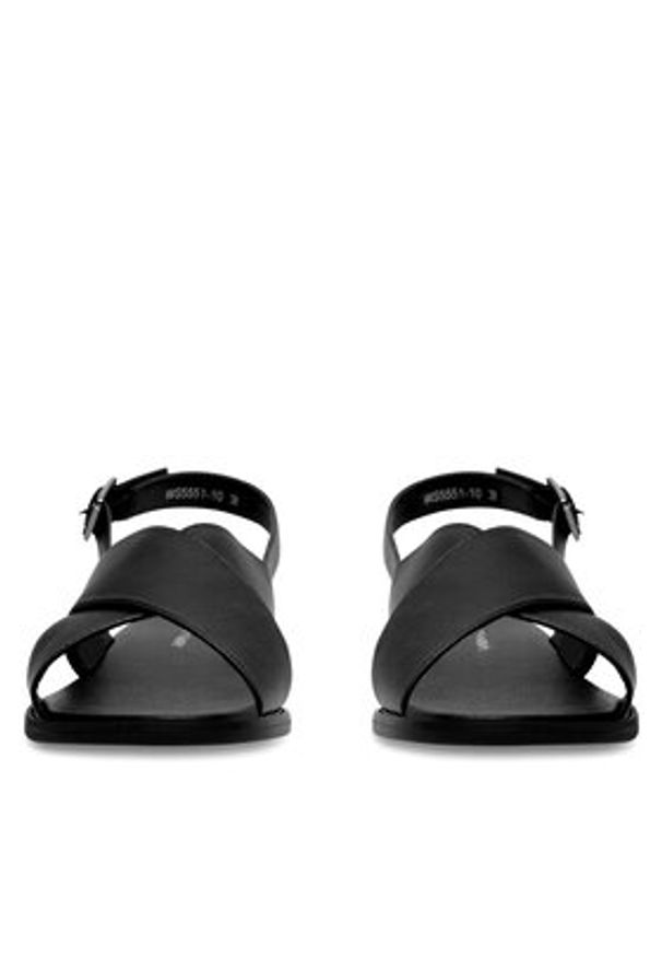 Jenny Fairy Sandały WS5551-10 Czarny. Kolor: czarny. Materiał: syntetyk