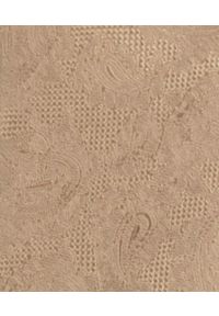 Męski Krawat - Złoto-beżowy z Fakturą Materiału - Alties. Kolor: beżowy, wielokolorowy, brązowy. Materiał: materiał. Styl: elegancki, wizytowy #2