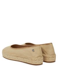 Lauren Ralph Lauren - LAUREN RALPH LAUREN Espadryle Luize 802959187008 Beżowy. Kolor: beżowy. Materiał: materiał #6