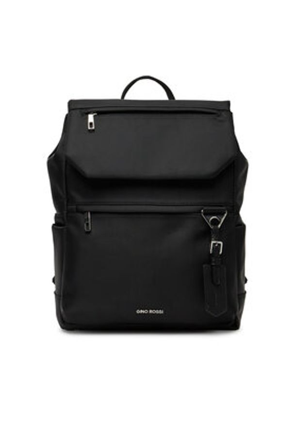 Gino Rossi Plecak 06A10818-1 Czarny. Kolor: czarny. Materiał: poliester