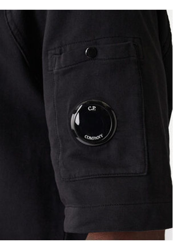 C.P. Company T-Shirt 20CMSS034A002246G Czarny Regular Fit. Kolor: czarny. Materiał: bawełna