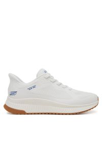 skechers - Skechers Sneakersy Bobs Squad 4- 118423/WHT Biały. Kolor: biały. Materiał: materiał #1