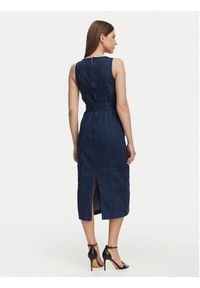 French Connection Sukienka jeansowa 719C7 Niebieski Regular Fit. Kolor: niebieski. Materiał: bawełna #4