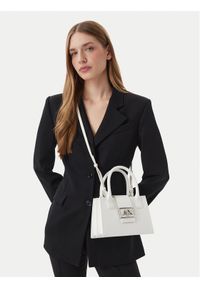 Armani Exchange Torebka XW000306 AF12039 U0011 Écru. Kolor: kremowy. Materiał: skórzane #1