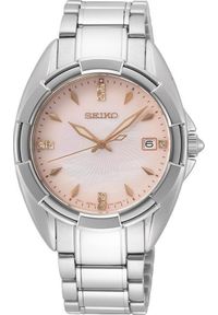 Zegarek Seiko Zegarek damski Seiko SKK725P1 srebrny. Kolor: srebrny #1