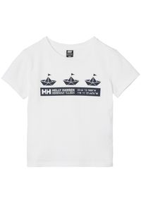 Koszulka dla dzieci Helly Hansen Graphic. Kolor: biały #1