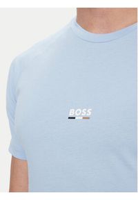 BOSS T-Shirt 50517970 Niebieski Slim Fit. Kolor: niebieski. Materiał: bawełna #3