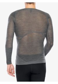ORTOVOX - Bluza termiczna męska Ortovox Merino Thermovent LS. Kolor: szary