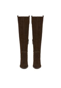 Badura Kozaki C-ANIYA-DX01381 Brązowy. Kolor: brązowy. Materiał: zamsz, skóra #4