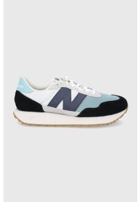 New Balance Buty. Nosek buta: okrągły. Zapięcie: sznurówki. Kolor: niebieski. Materiał: guma #1