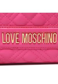 Love Moschino - LOVE MOSCHINO Torebka JC4135PP1GLA0615 Różowy. Kolor: różowy. Materiał: skórzane #5