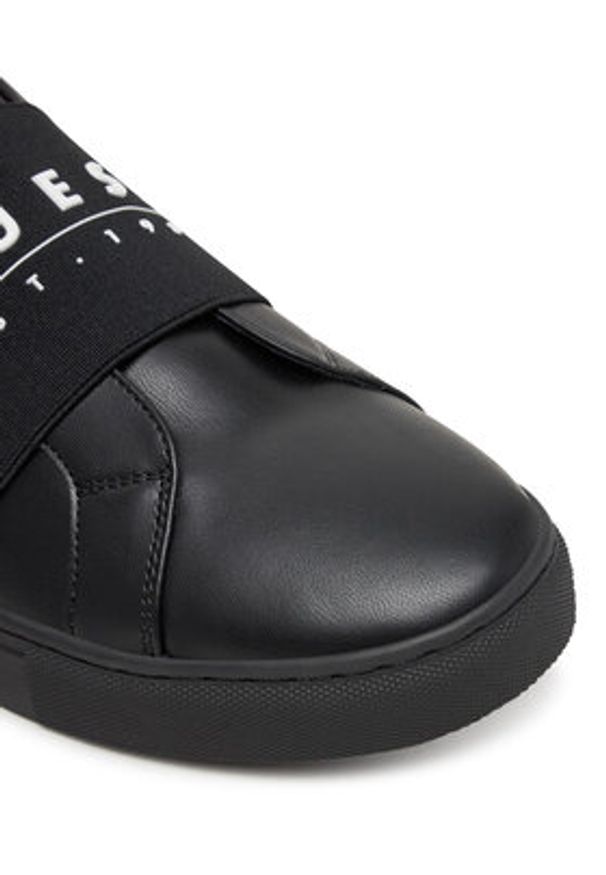 Guess Sneakersy FMJTOS ELE12 Czarny. Kolor: czarny. Materiał: skóra