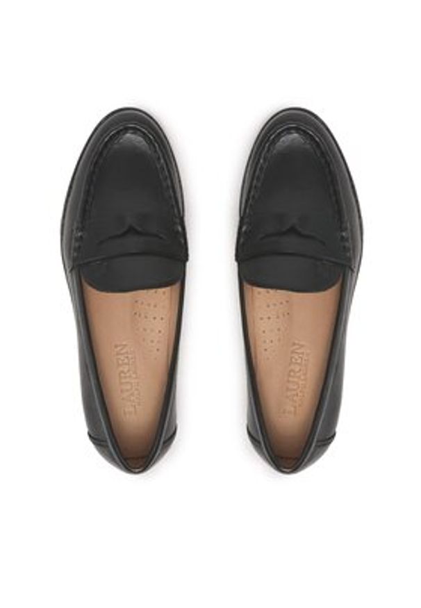 Lauren Ralph Lauren - LAUREN RALPH LAUREN Mokasyny Wynnie 802875318001 Czarny. Kolor: czarny. Materiał: skóra