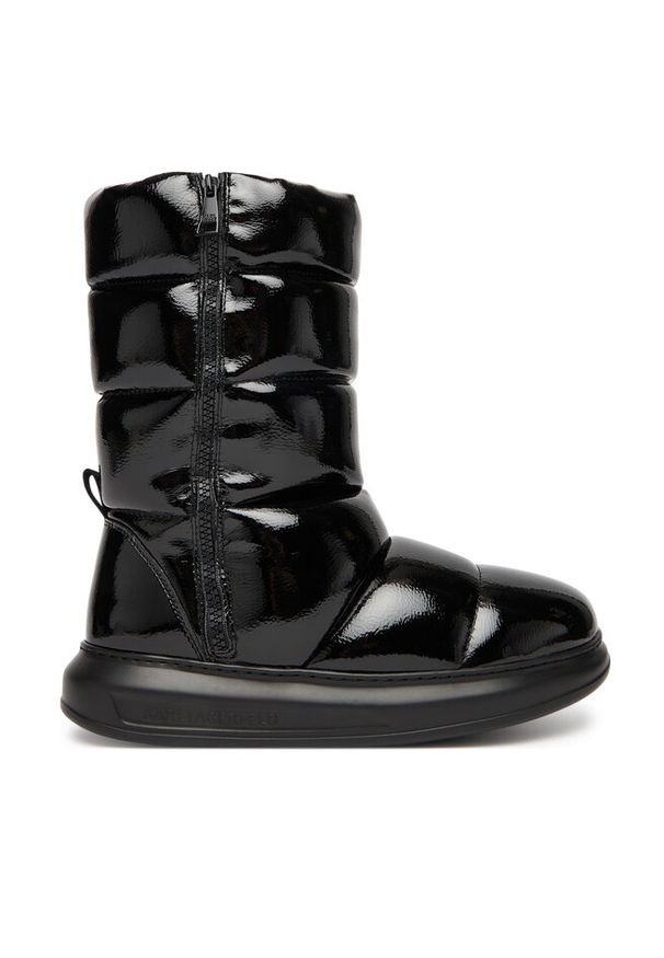 Karl Lagerfeld - Śniegowce KARL LAGERFELD. Kolor: czarny